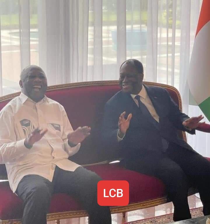 Article : RENCONTRE GBAGBO-ADO : LA RAISON DE LEURS FOUS RIRES